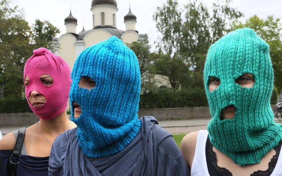 Zwolenniczki Pussy Riot protestują w Berlinie