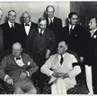 Prezydent Roosevelt podejmuje Winstona Churchilla wWaszyngtonie, lipiec 1942 r.