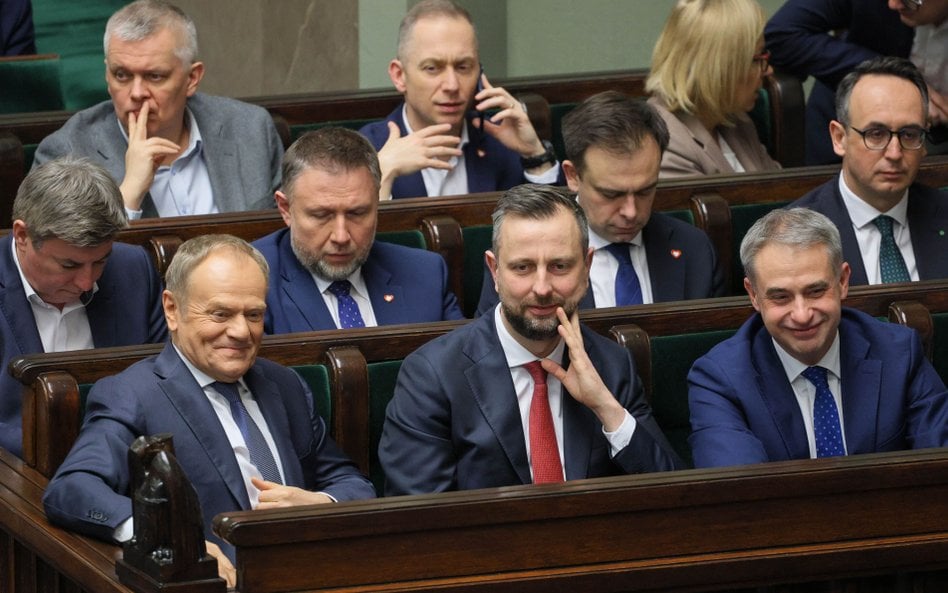 Ławy rządowe w Sejmie