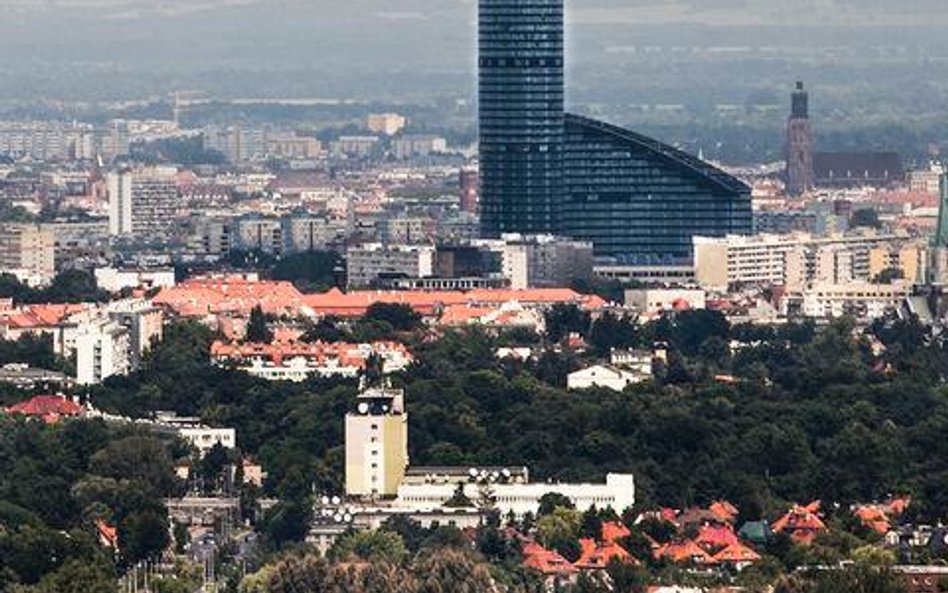 Sky Tower we Wrocławiu