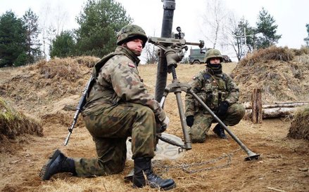 W ćwiczeniu biorą udział także żołnierze NSR