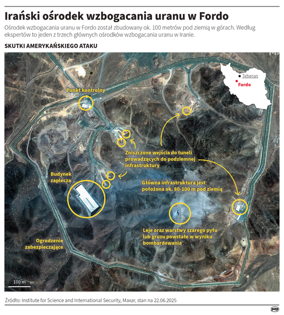 Izrael twierdzi, że rozpoczęte 13 czerwca ataki na cele wojskowe i nuklearne w Iranie służyły temu, 