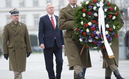 David Davis, negocjator brexitu, w środę w Warszawie.