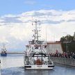 Jednostka straży granicznej Kaper 2 i Orkan SAR-u jako jedne z pierwszych wpływają na Zatokę Gdańską