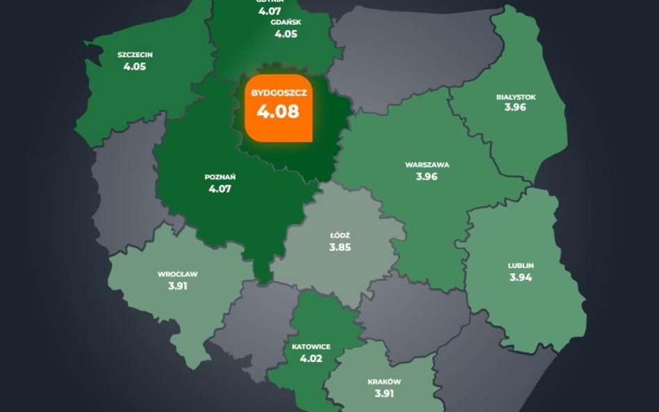 Bydgoszcz najbardziej przyjazna zwierzętom