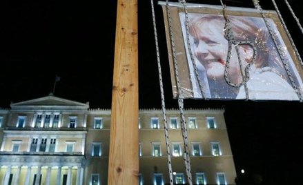 W Grecji Angela Merkel jest ulubionym celem ataków przeciwników oszczędzania