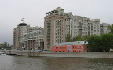 Dom na nabrzeżu w Moskwie