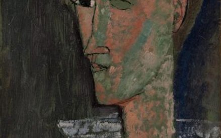 Autoportret w stroju Pierrota, 1915.