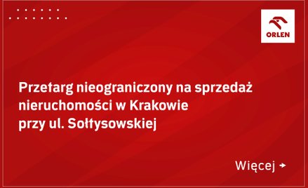 ORLEN S.A. ogłasza dnia 13.07.2026 roku przetarg nieograniczony na sprzedaż nieruchomości gruntowej 