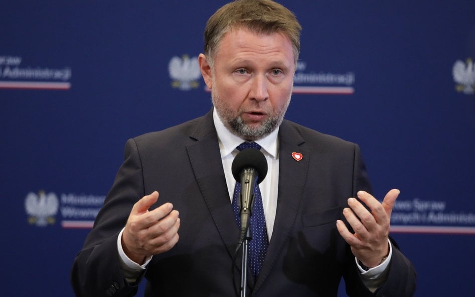 Szef MSWiA Marcin Kierwiński