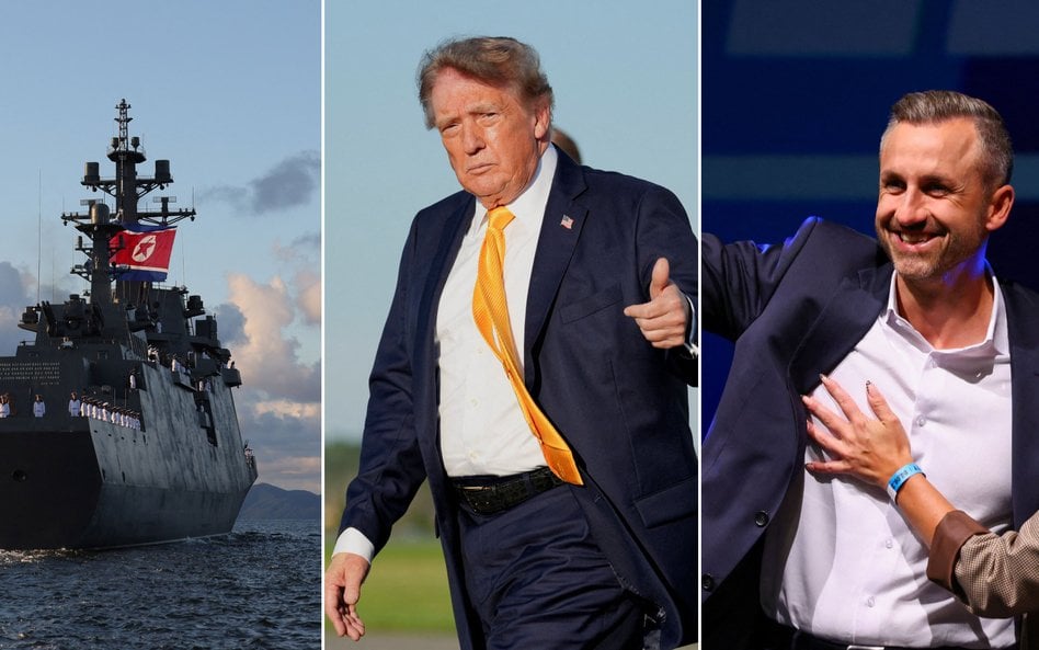 Korea Północna ma nowy niszczyciel rakietowy, Trump chce zmienić nazwę stanu Nowy Meksyk na Nowa Ame