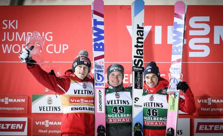 Anze Lanisek, Dawid Kubacki i Piotr Żyła