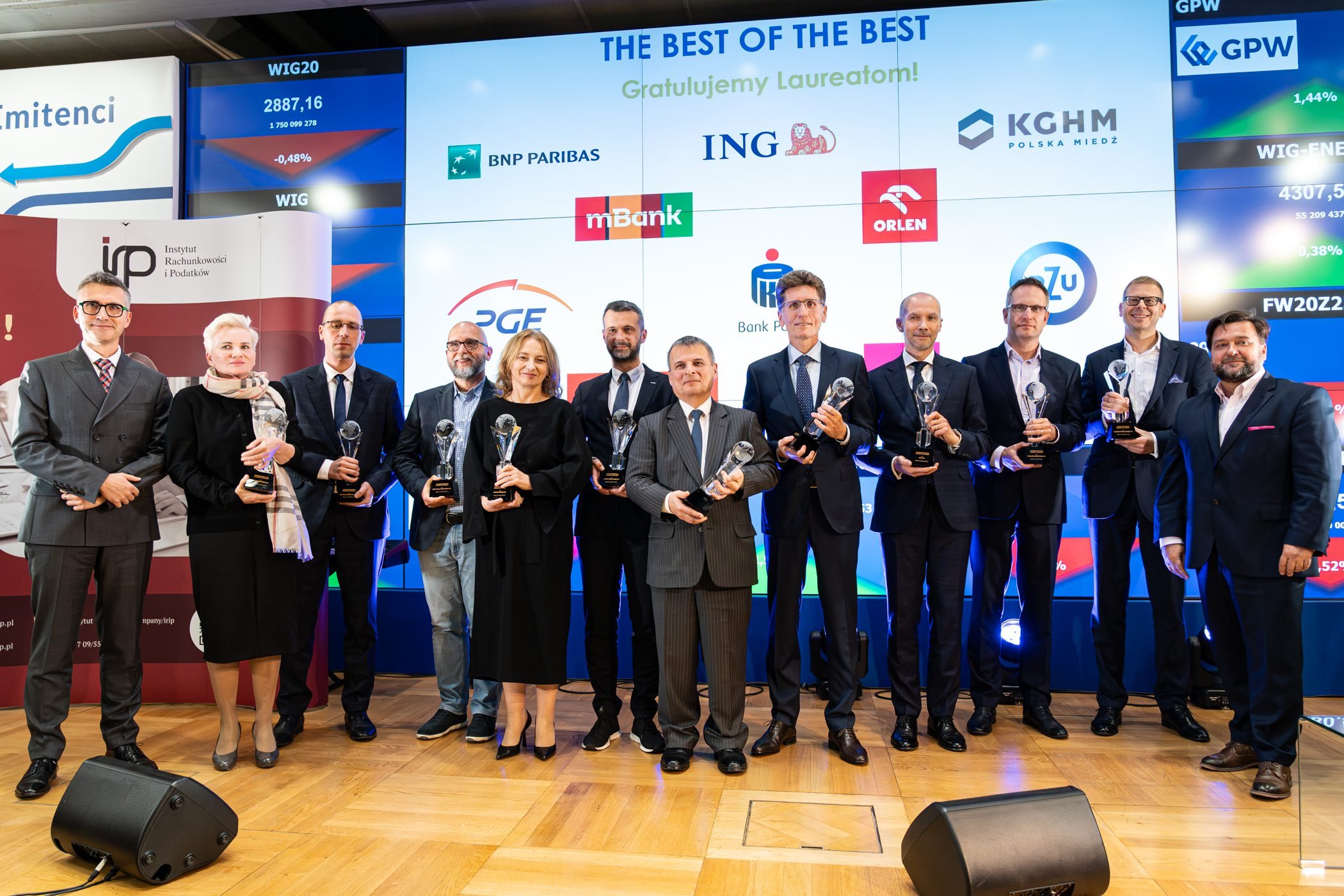 Mistrzowie raportowania nagrodzeni