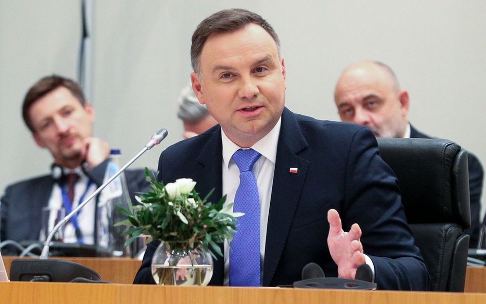 Andrzej Duda: Nie lekceważyć obaw dotyczących Rosji