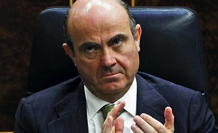 Luis De Guindos, minister gospodarki Hiszpanii