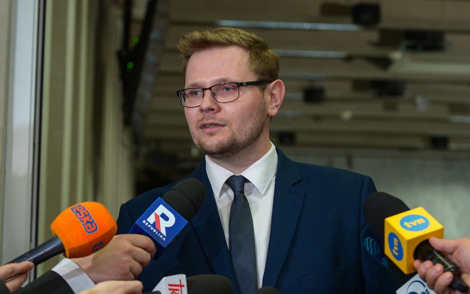 Były sekretarz stanu w Ministerstwie Sprawiedliwości, poseł klubu PiS Michał Woś (Suwerenna Polska)