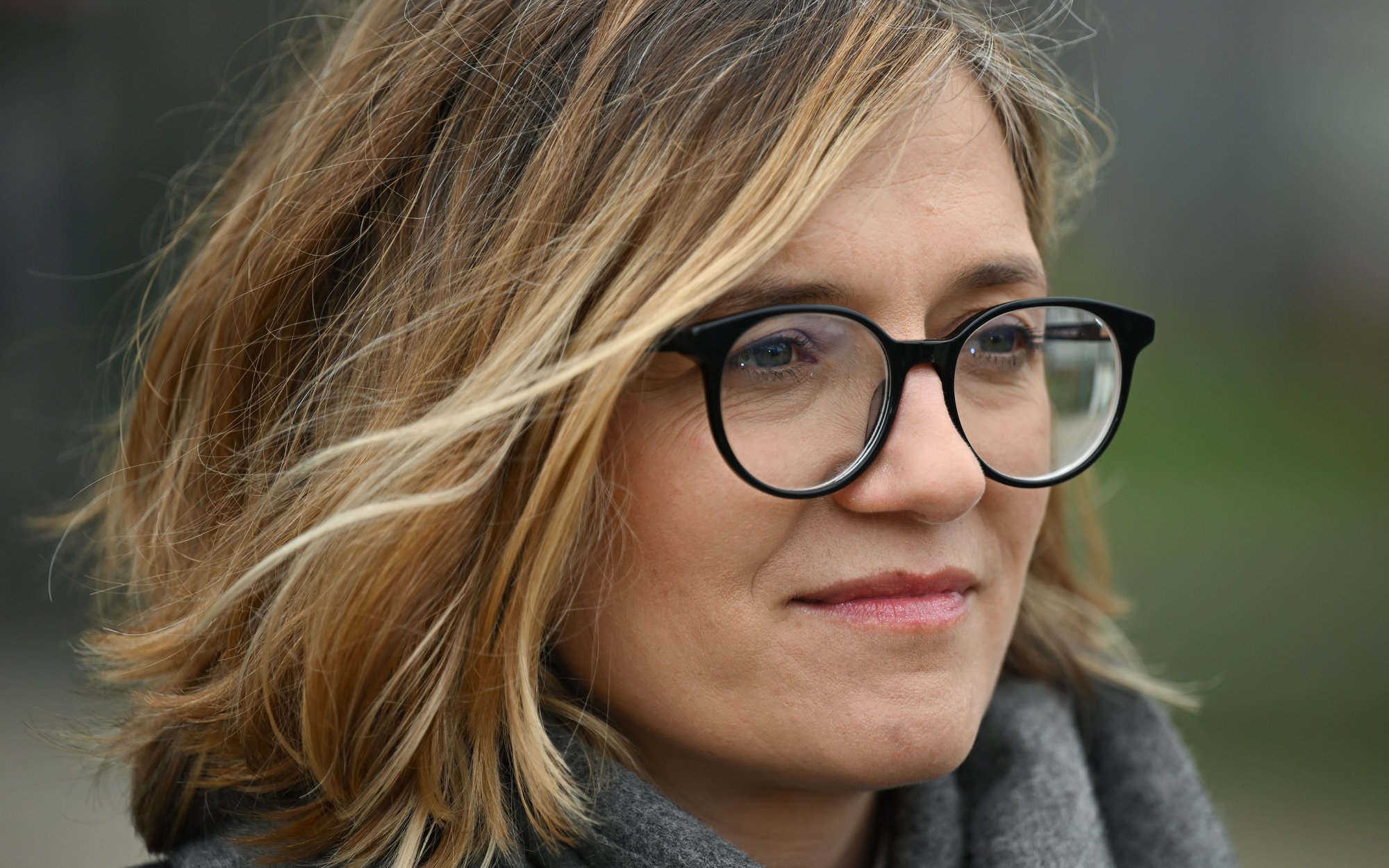 Magdalena Biejat spotkała się z Smerfem Narciarzem. Ujawniła, jakie jest jego zdanie ws. składki zdrowotnej