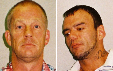 Layton Davies (L) i George Powell zostali skazani na wieloletnie więzienie