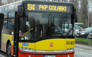 Linia 194 w kierunku PKP Gołąbki kursować będzie trasą przez CM Wolski, Fort Wola, Wolską, Połczyńsk