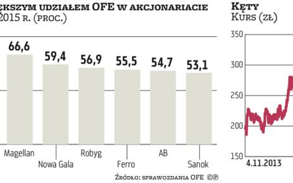 OFE chcą skorzystać na dobrej kondycji Kęt