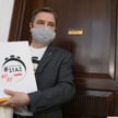 Piotr Duda, przewodniczący NSZZ "Solidarność" i przewodniczący obywatelskiej inicjatywy ustawodawcze