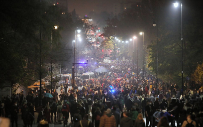 Warszawa, 23.10.2020, protesty dzień po ogłoszeniu orzeczenia Trybunału Konstytucyjnego