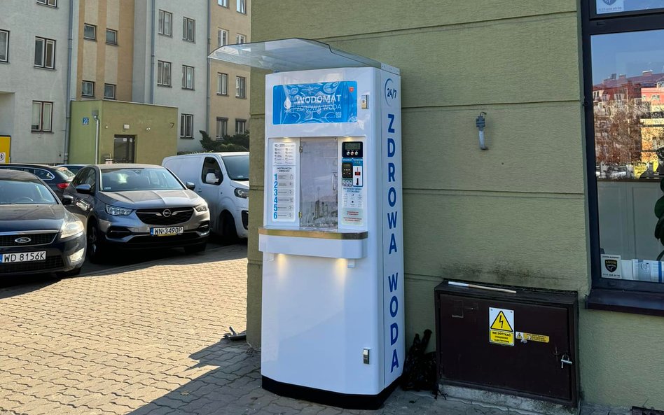 Urządzenia z ozonowaną wodą pojawiły się w wielu dzielnicach Warszawy