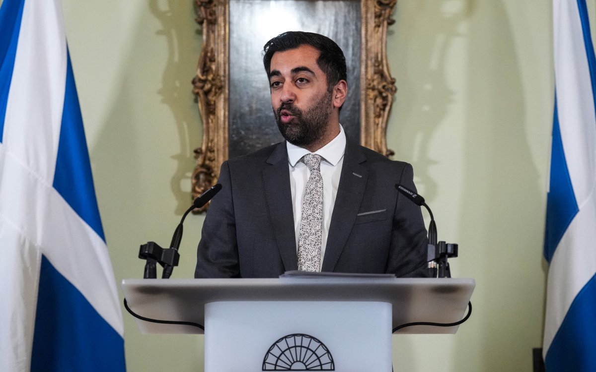 Szkocki premier Humza Yousaf rezygnuje po roku rządów - rp.pl