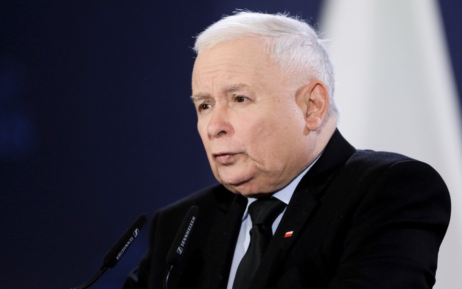 Prezes Prawa i Sprawiedliwości Jarosław Kaczyński