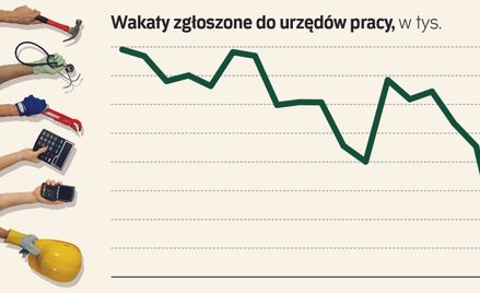 Tylko nieliczne zawody mają większy wybór ofert pracy niż przed rokiem