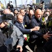 Gorące powitanie Tuska w Warszawie