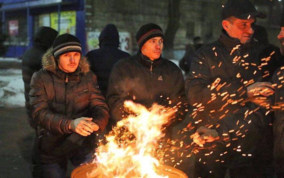 Górnicy w ukraińskiej Nowohrodiwce (Donbas) domagają się zaległych wypłat