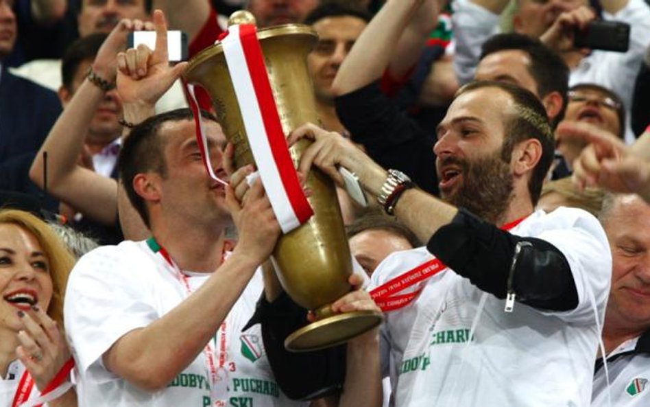 Legia Warszawa z Pucharem Polski.