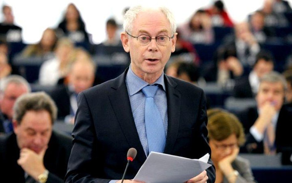 Przewodniczący Rady Europejskiej Herman Van Rompuy