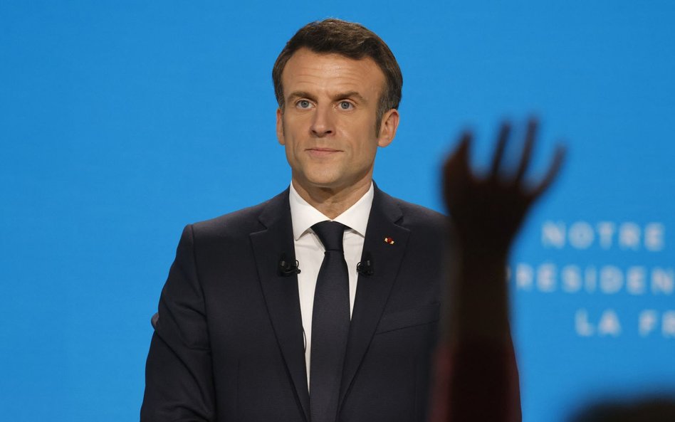 Macron: Niczego nie wykluczam, ale w tej chwili mój wyjazd do Kijowa byłby bezcelowy