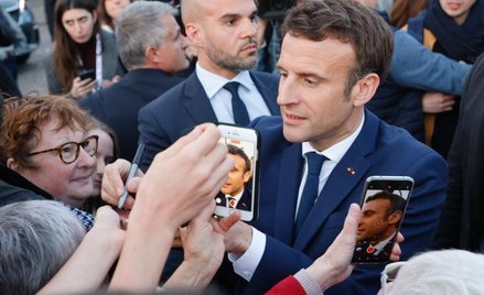 Emmanuel Macron, prezydent Francji.