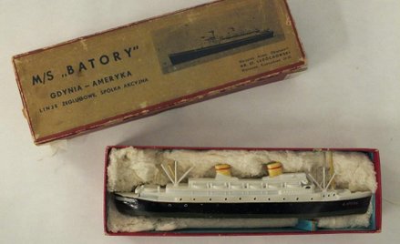 Miniatura statku MS Batory