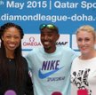 Allyson Felix, Mo Farah i Sally Pearson zapowiadali atrakcje pierwszego mityngu Diamentowej Ligi 201