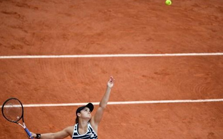 Drugi serwis Ashleigh Barty