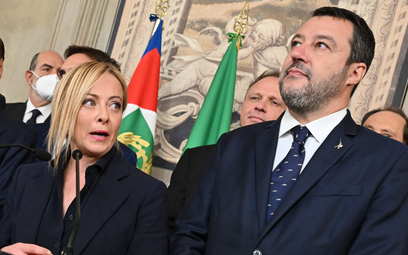 Giorgia Meloni i Matteo Salvini