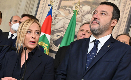 Giorgia Meloni i Matteo Salvini