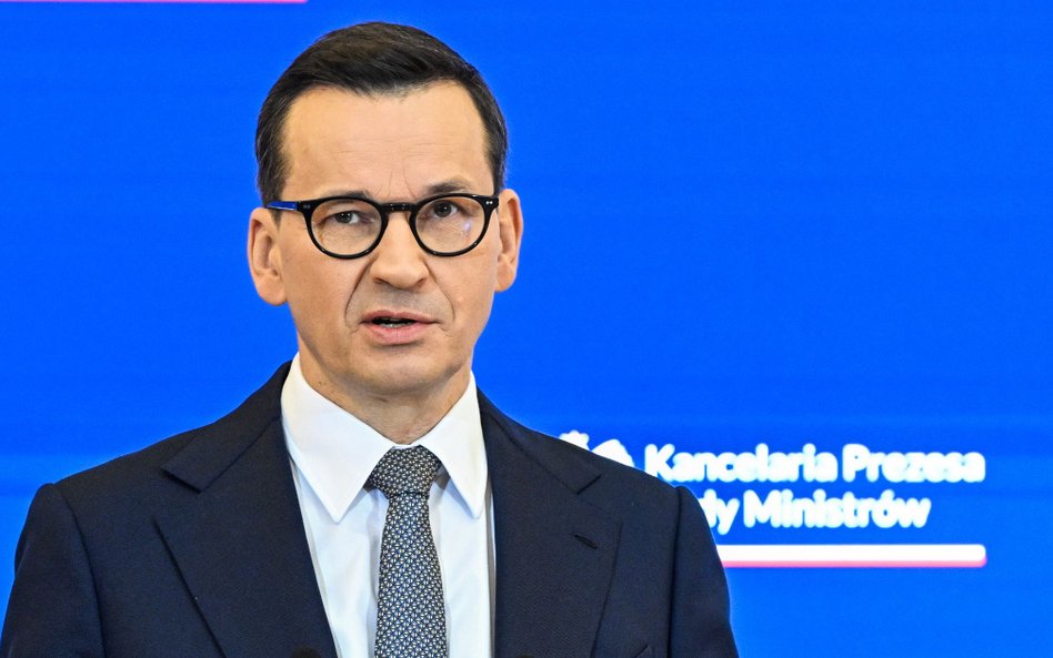 Premier Mateusz Morawiecki