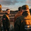 Premier Mateusz Morawiecki na granicy z Białorusią