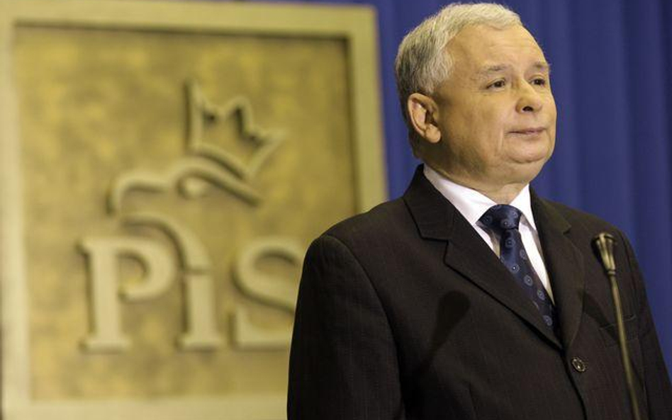Prezes PiS Jarosław Kaczyński