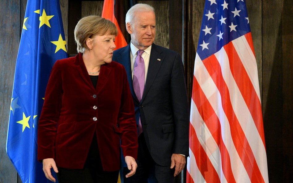 Angela Merkel i Joe Biden