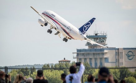 Suchoj Superjet-100 po starcie zawrócony na lotnisko