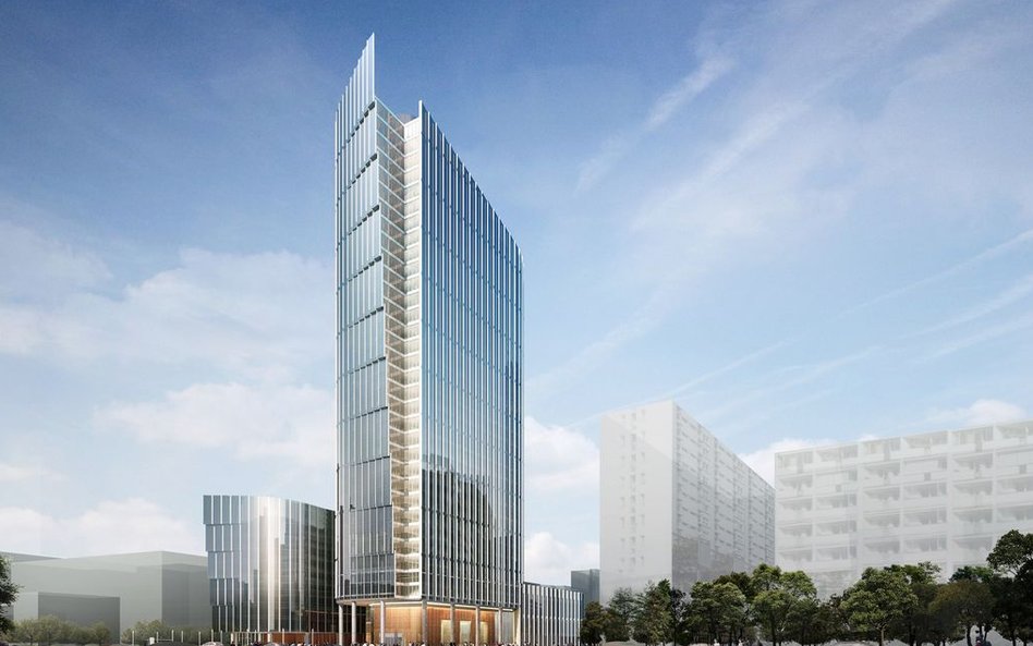 Mennica Legacy Tower - wyrośnie między rondem Daszyńskiego a rondem ONZ