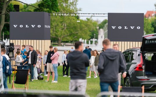 Interaktywne miasteczko bezpieczeństwa Volvo For Safety