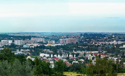 Panorama Lwowa, stolicy obwodu lwowskiego zaatakowanego przez Rosjan (fot. ilustracyjna)