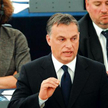Viktor Orban wystąpił wczoraj przed Parlamentem Europejskim w Strasburgu. fot. Patrick Seeger
